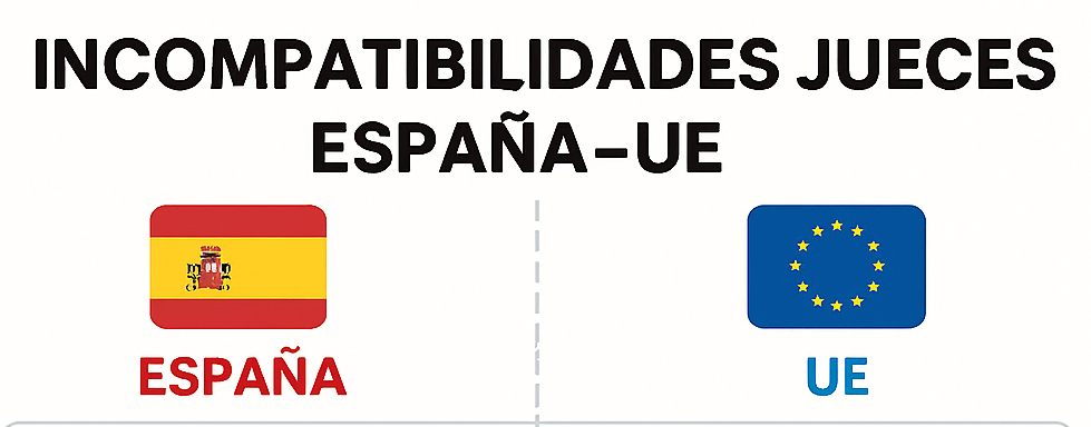 INCOMPATIBILIDADES JUECES ESPAÑA-UE INCOMPATIBILIDADES JUECES