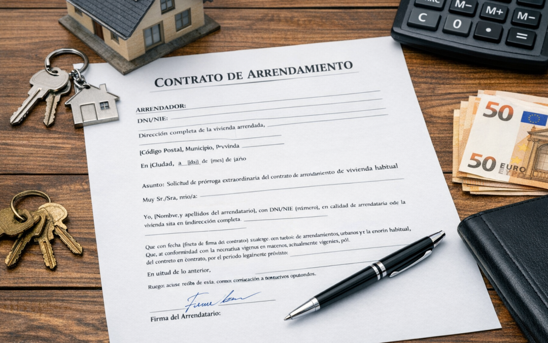 Prórroga extraordinaria de alquiler en España (2026‑2027)