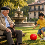 Abuelo y nieto